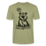 DU SCHNALLST JAR NÜSCHT-Unisex T-Shirt BIO - Nebelgrün