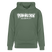 Berliner Spruch-PFANNKUCHEN NICH BERLINER-Unisex Bio-Hoodie - Tanngrün