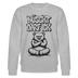 Berliner Schnauze-Unisex Bio-Sweatshirt-NÜSCHT DARF ICK - Grau meliert