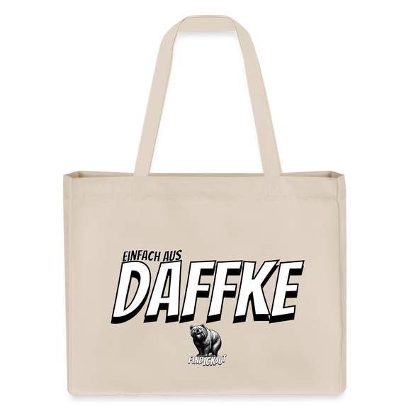 AUS DAFFKE- Einkaufstasche - Naturweiß