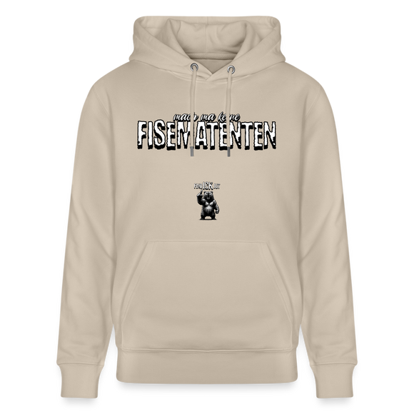 FISEMATENTEN-Unisex Bio-Hoodie - Beige
