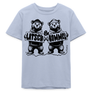 LATSCH & BOMMEL-Bio Teenager T-Shirt - Lavendel-Violett