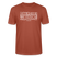 Berliner Spruch-ICK WUNDER MIR-Unisex T-Shirt BIO - Terrakotta