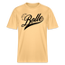 ICK FREU MA WIE BOLLE-Relaxed Fit Unisex Bio-T-Shirt - Hellgelb