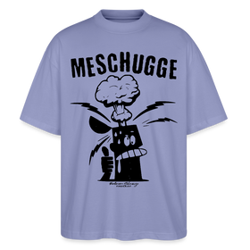 Berlin Shirt-MESCHUGGE - Unisex Oversize Bio-T-Shirt - Violett