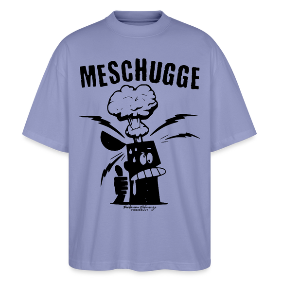 Berlin Shirt-MESCHUGGE - Unisex Oversize Bio-T-Shirt - Violett