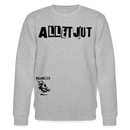 ALLET JUT-Unisex Bio-Sweatshirt - Grau meliert