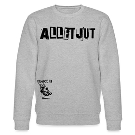 ALLET JUT-Unisex Bio-Sweatshirt - Grau meliert