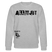 ALLET JUT-Unisex Bio-Sweatshirt - Grau meliert