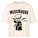 Berlin Shirt -MESCHUGGE - Frauen Boxy Bio-T-Shirt - Natur