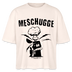 Berlin Shirt -MESCHUGGE - Frauen Boxy Bio-T-Shirt - Natur