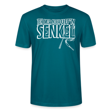 JEH MIR NICH UFFN SENKEL-Unisex T-Shirt BIO II - Ozeanblau