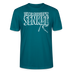 JEH MIR NICH UFFN SENKEL-Unisex T-Shirt BIO II - Ozeanblau