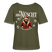 JIBT NÜSCHT-Rundhals Frauen Bio-T-Shirt-grummliger Berliner Bär - Khaki