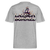BERLINER LATSCH UND BOMMEL - Relaxed Fit Unisex Bio-T-Shirt - Grau meliert