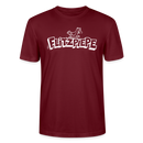 Dit Berlin Shirt-FLITZPIEPE-Unisex T-Shirt für leicht verpeilte Vögel - Burgunderrot