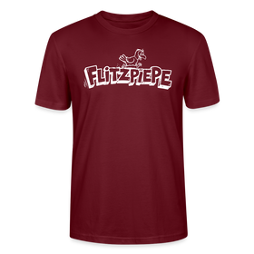 Dit Berlin Shirt-FLITZPIEPE-Unisex T-Shirt für leicht verpeilte Vögel - Burgunderrot