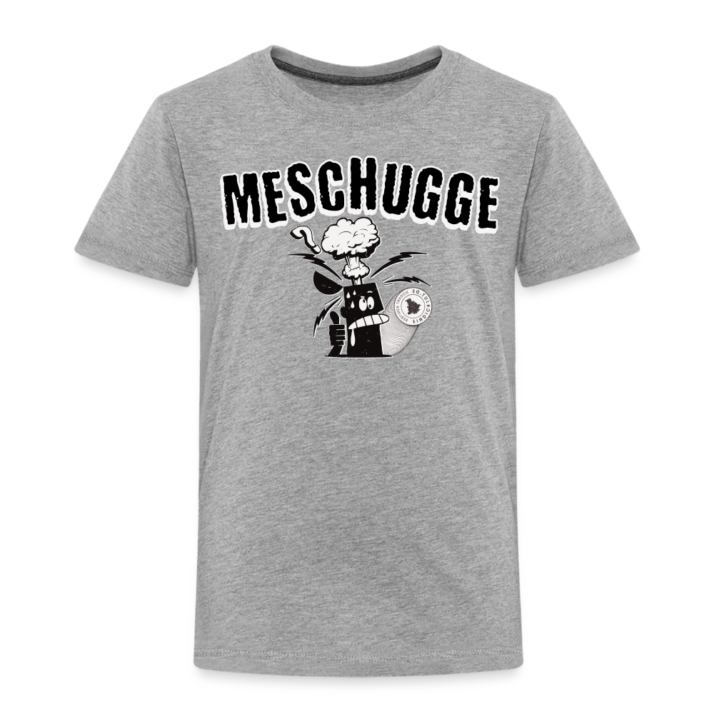 MESCHUGGE - Kinder Premium T-Shirt - Grau meliert