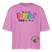 LIEBE IS BUNT-Frauen Boxy Bio-T-Shirt - Pink
