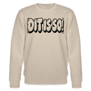 Berlin Sweater mit Berliner Schnauze-DIT IS SO!-Unisex Bio-Sweatshirt - Beige