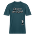 ICK BIN DA-Relaxed Fit Unisex Bio-T-Shirt - Dunkles Petrol