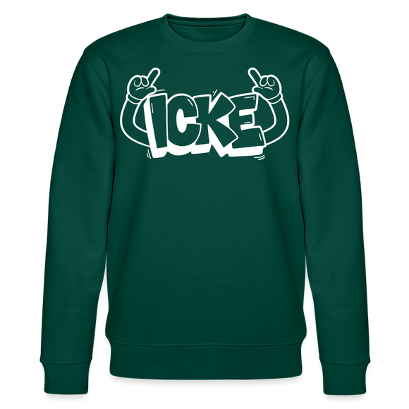 ICKE-Unisex Bio-Sweatshirt  mit Berliner Schnauze - Forest