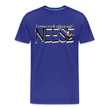 NEESE-Männer Premium Bio T-Shirt - Königsblau