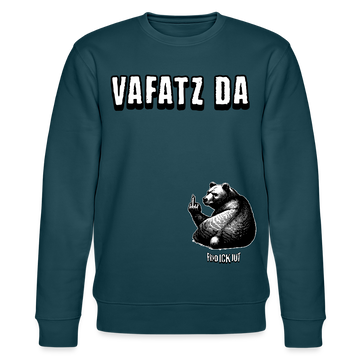 VAFATZ DA-Unisex Bio-Sweatshirt - Dunkles Petrol