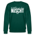Berliner Spruch-NETT KANN ICK OOCH-Unisex Bio-Sweatshirt - Forest
