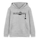 EINE FLITZPIEPE - Kinder Bio-Hoodie - Grau meliert