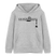 EINE FLITZPIEPE - Kinder Bio-Hoodie - Grau meliert