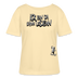 ICK BIN DA-Rundhals Frauen Bio-T-Shirt - Creme