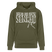 JEH MIR NICH UFFN SENKEL-Unisex Bio-Hoodie II - Khaki Grün