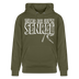 JEH MIR NICH UFFN SENKEL-Unisex Bio-Hoodie II - Khaki Grün