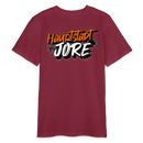 HAUPTSTADTJÖRE-Bio Teenager T-Shirt - Burgunderrot