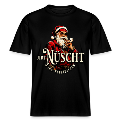 JIBT NÜSCHT IHR FLITZPIEPEN - Relaxed Fit Unisex Bio-T-Shirt - Schwarz