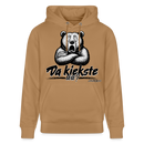 Da kiekste, wa?-Unisex Bio-Hoodie - Karamell 