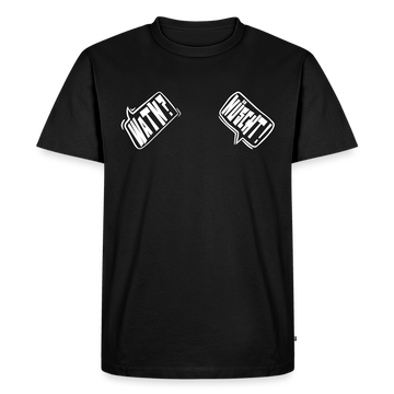 WATN? NÜSCHT!-Männer Premium BIO T-Shirt - Schwarz