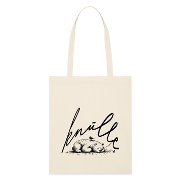 KNÜLLE - Bio-Stoffbeutel - Naturweiß