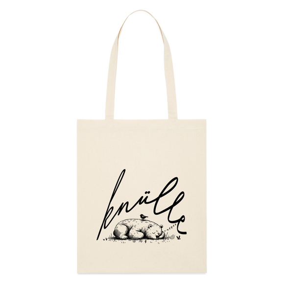 KNÜLLE - Bio-Stoffbeutel - Naturweiß