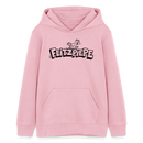 FLITZPIEPE-Teenager Bio-Hoodie - Hellrosa