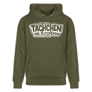 TACHCHEN IHR FLITZPIEPEN-Unisex Bio-Hoodie mit Berliner Schnauze - Khaki Grün