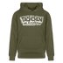 TACHCHEN IHR FLITZPIEPEN-Unisex Bio-Hoodie mit Berliner Schnauze - Khaki Grün