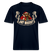 Berliner Bär zu WEihnachten-JIBT NÜSCHT- RELAXED FIT Unisex Organic T-Shirt - Navy