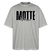 MOTTE UND MAUSI-Oversized Unisex Bio T-Shirt - Grau meliert
