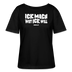 ICK MACH WAT ICK WILL-Rundhals Frauen Bio-T-Shirt - Schwarz