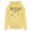 JIBT NÜSCHT in Berlin zu Weihnachten-Unisex Bio-Hoodie - Gelb Viva 