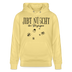 JIBT NÜSCHT in Berlin zu Weihnachten-Unisex Bio-Hoodie - Gelb Viva 