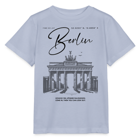 BERLIN-Kinder Bio T-Shirt - Lavendel-Violett