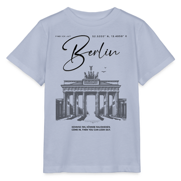 BERLIN-Kinder Bio T-Shirt - Lavendel-Violett